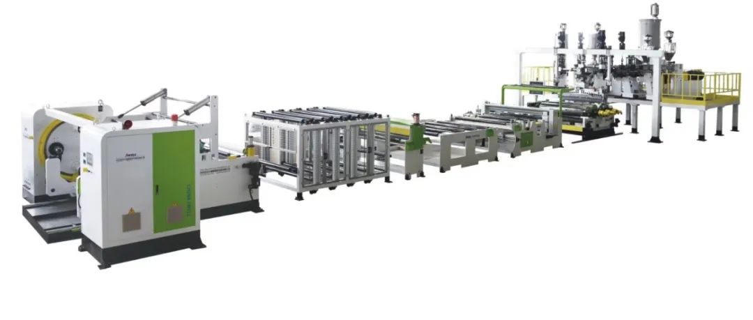 Ultilayer Barrier Sheet Co-extrusion Line