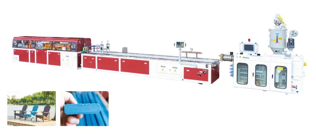 HDPE Micro Foam Beach Chair Extrusion Line