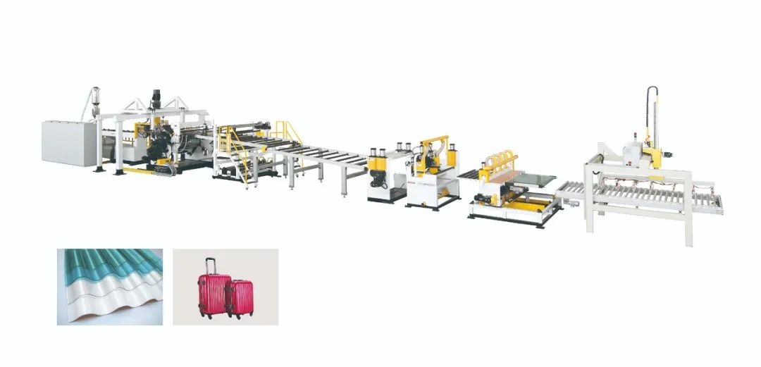 PC/PMMA/GPPS/ABS Plastic Sheet Production Line